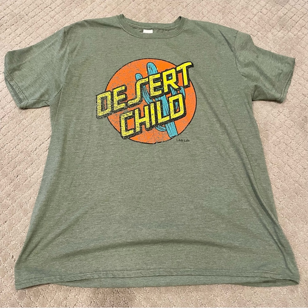 Desert Child Olive Green T-Shirt